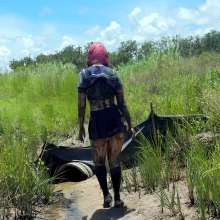 Messy Temptress: Muddy Schoolgirl Shower (BTS Mud + Cleanup Footage)