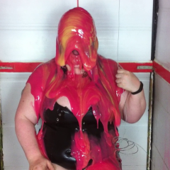 CandyCustard: Candy in PVC Gunge Tank