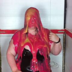 CandyCustard: Candy in PVC Gunge Tank
