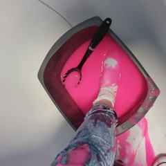 jamcustard22: gf first time playing with gunge!