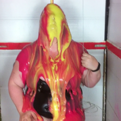 CandyCustard: Candy in PVC Gunge Tank