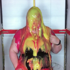 CandyCustard: Candy in PVC Gunge Tank