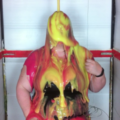 CandyCustard: Candy in PVC Gunge Tank