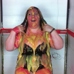 CandyCustard: Candy in PVC Gunge Tank
