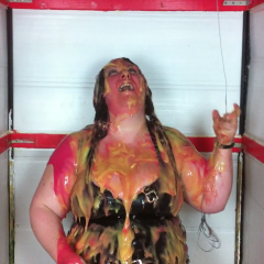 CandyCustard: Candy in PVC Gunge Tank