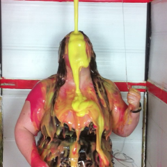 CandyCustard: Candy in PVC Gunge Tank