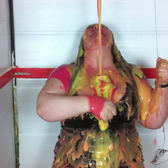 CandyCustard: Candy in PVC Gunge Tank