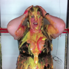 CandyCustard: Candy in PVC Gunge Tank