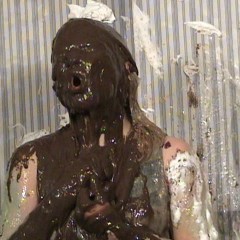 Anglefan.com: Blue slimed in a dress!