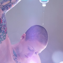 Just oil no water: Oiled after headshave