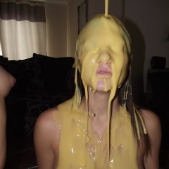 tonyhill: Kacie James and Roxy Mendez - Custard, Pies and Chocolate!