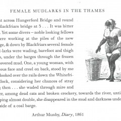 dougiezerts: Female Mudlarkers in the Thames 1861