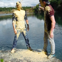 messyste1: Messyste1 and Ladnorth team up to get messy