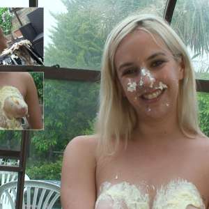 MissT: Cakesitting Chelsey--Messy Angel
