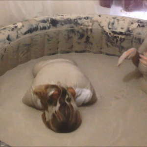 CandyCustard: Maria introduces Penny Lee to the mud spa