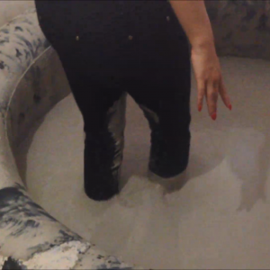 CandyCustard: Maria introduces Penny Lee to the mud spa