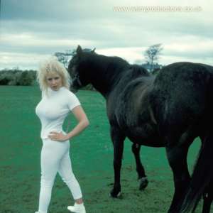 WSMProductions: 1991 movie and images with Ace in wet and muddy horseplay--Wsm