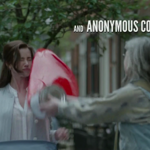PieFightGirls: Mr Robot--Stephanie Corneliussen Red Paint