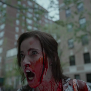 PieFightGirls: Mr Robot--Stephanie Corneliussen Red Paint