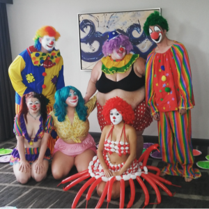 LaylaMoore: Clowns Get Totally Messy at FetishCon