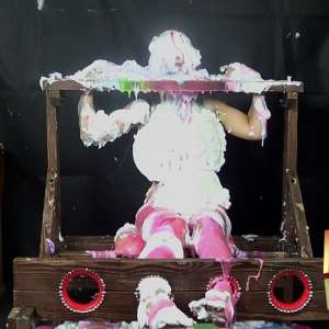 LiquidX: Tamsin, Bikini, Pillory, Mess, Pies, Pictures!