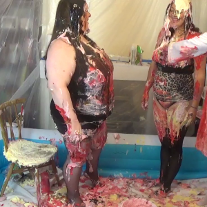 CandyCustard: Maria, Candy and Cd/tv client trash each other