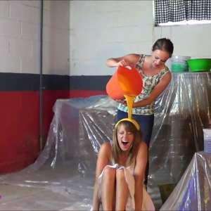 RevSlymsford: UMD legends Jilly and Abigail make darts fun by adding stripping and sliming