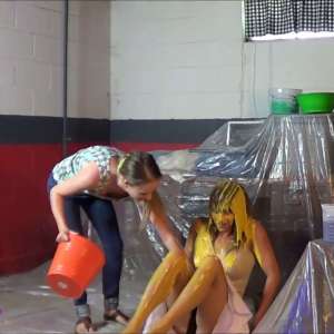 RevSlymsford: UMD legends Jilly and Abigail make darts fun by adding stripping and sliming