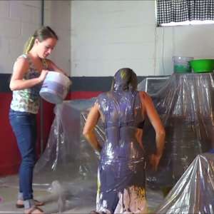 RevSlymsford: UMD legends Jilly and Abigail make darts fun by adding stripping and sliming