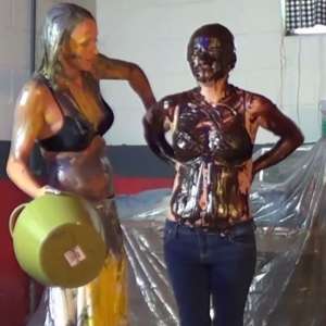 RevSlymsford: UMD legends Jilly and Abigail make darts fun by adding stripping and sliming