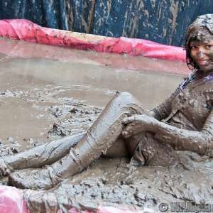 EuroWAM Team: Slime on jeans and leather jacket