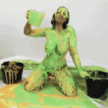 GirlsGetGunged: Rosie Lee Gunged gifs