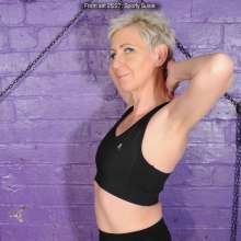 DungeonMasterOne: Introducing Susie who fills her running outfit with custard and syrup!