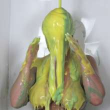bosunbob: Photoset of busty Brandi's first-ever gunging