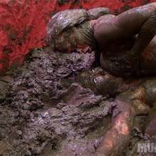 wamfan: Mud Wrestling Video: Cry Baby