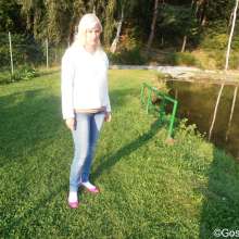 Perfectwetlook: Monika in the Pond