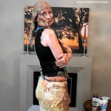 WSMProductions: Mrs. CC starts with messy pockets but soon is very messy--wsm