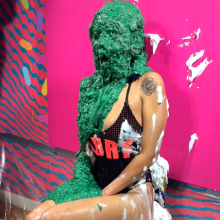 PieZone: Angie Returns In Her Swimsuit For More Pies and Slime!