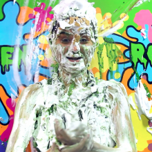 PieZone: This Super Cute Brunette Loves Getting Pied and Slimed!