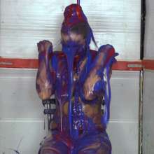 bosunbob: Kara topless in the tank and she actually wants to be gunged!