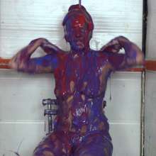 bosunbob: Kara topless in the tank and she actually wants to be gunged!