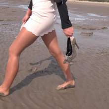 LisaMoomin: Lovely Lila Muddy's Her Pink Dress!