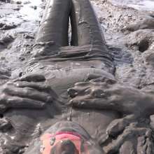 LisaMoomin: Lovely Lila Muddy's Her Pink Dress!