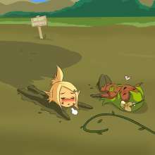 RadicalOne95: Wakfu: Evangelyne and Amalia in Quicksand