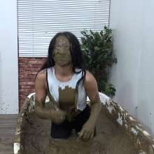 MostWam: Office Mud Bath Competition Corrine