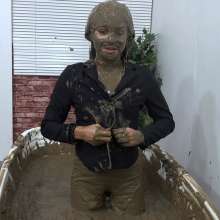 MostWam: Office Mud Bath Competition Corrine