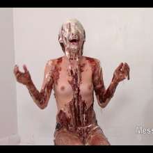 Messygirl: Cute Bonnie is Pied and Slimed