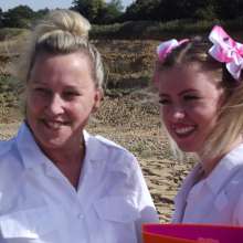 Wamchantelle: Chantelle and Chanel--Muddy School Girls