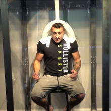 jay852uk: Personal trainer Jay visits the Great British Gunge Tank