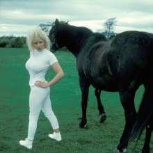 WSMProductions: 1991 movie and images with Ace in muddy horseplay--wsm